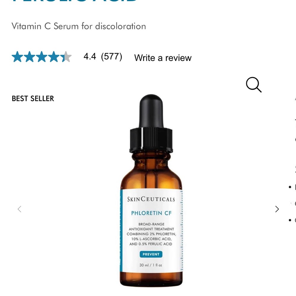 SkinCeuticals PHLORETIN CF® WITH FERULIC ACID